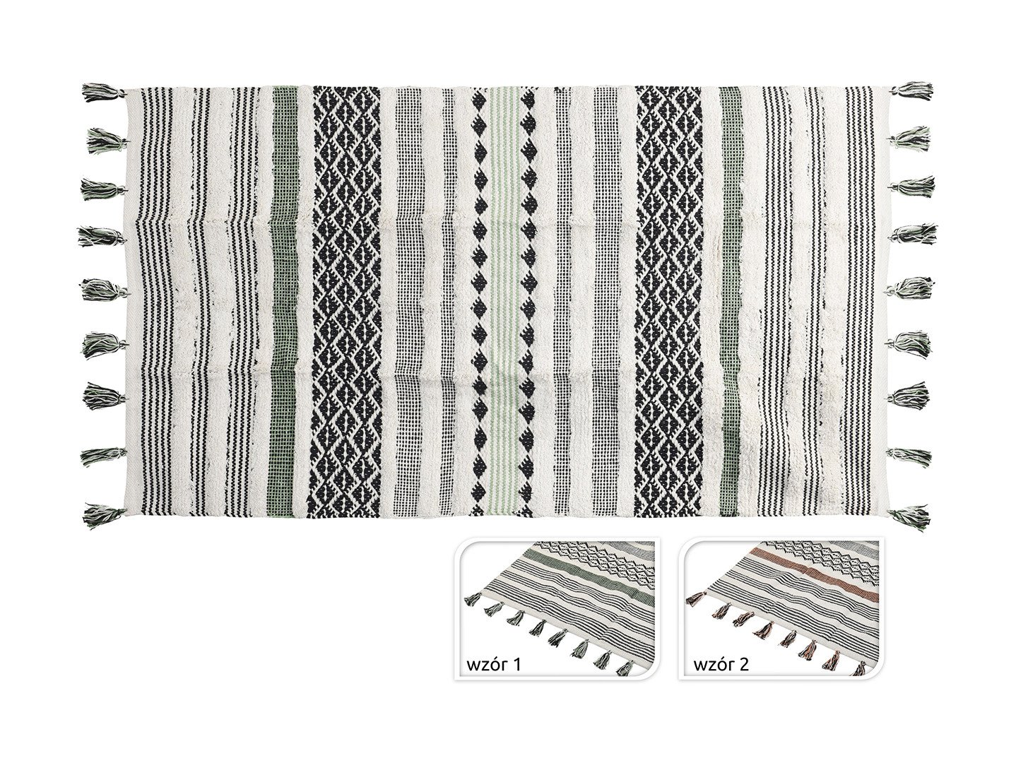 Dywanik z frędzlami