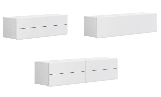 Black Red White, kolekcja Possi Light, szafka RTV, 599 zł