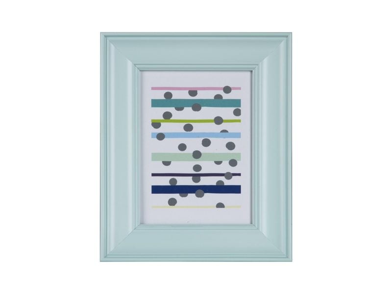 Błękitna ramka na zdjęcia