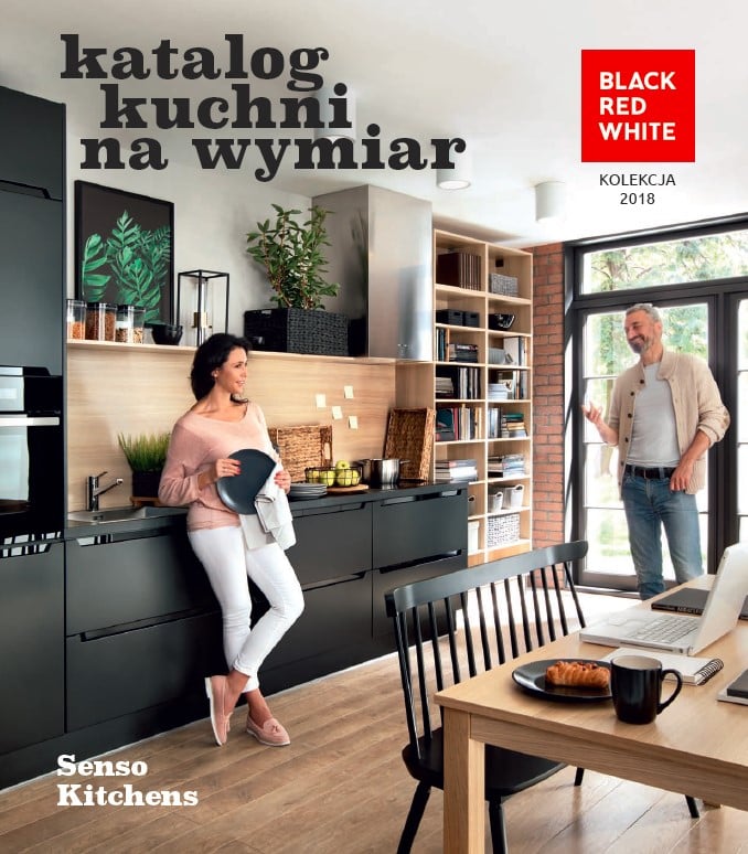 Black Red White, katalog kuchni na wymiar Senso Kitchens