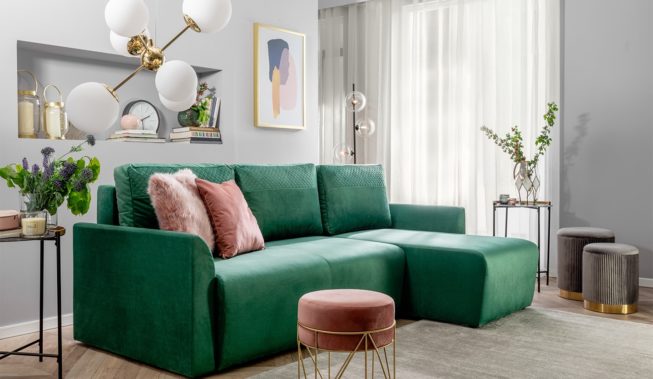 Złote i miedziane dodatki do domu