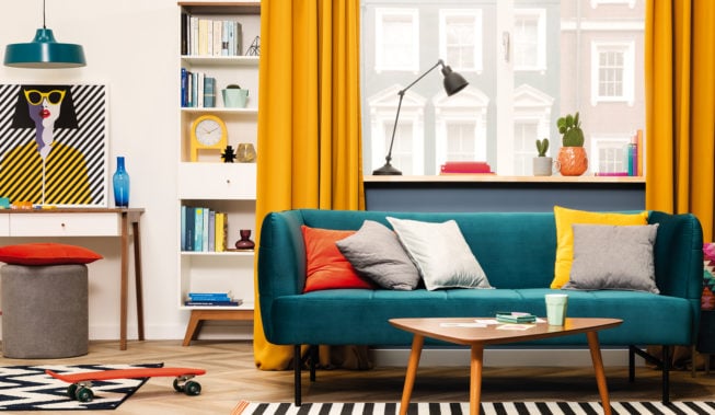 Żółty salon, czyli jak stworzyć energetyczne wnętrze!