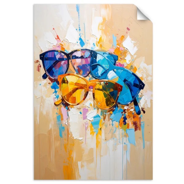 Plakat samoprzylepny do salonu Feeby