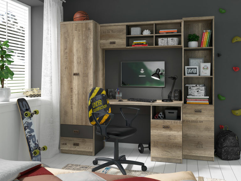 Pokój dla chłopaka, którego roznosi energia – meble Melton