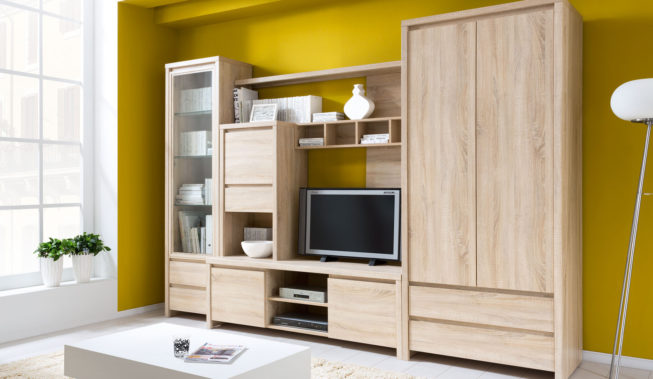 Żółty salon – inspiracje