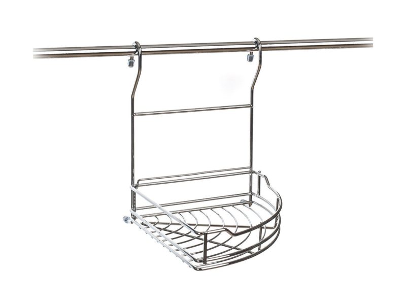 Narożna półka na reling