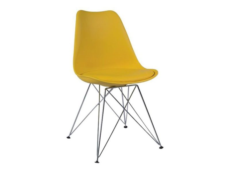 Krzesło żółte Tim