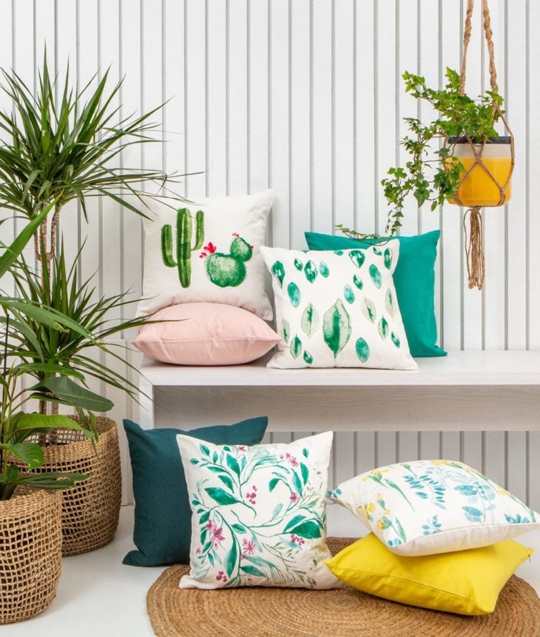 Poszewki w różnym stylu