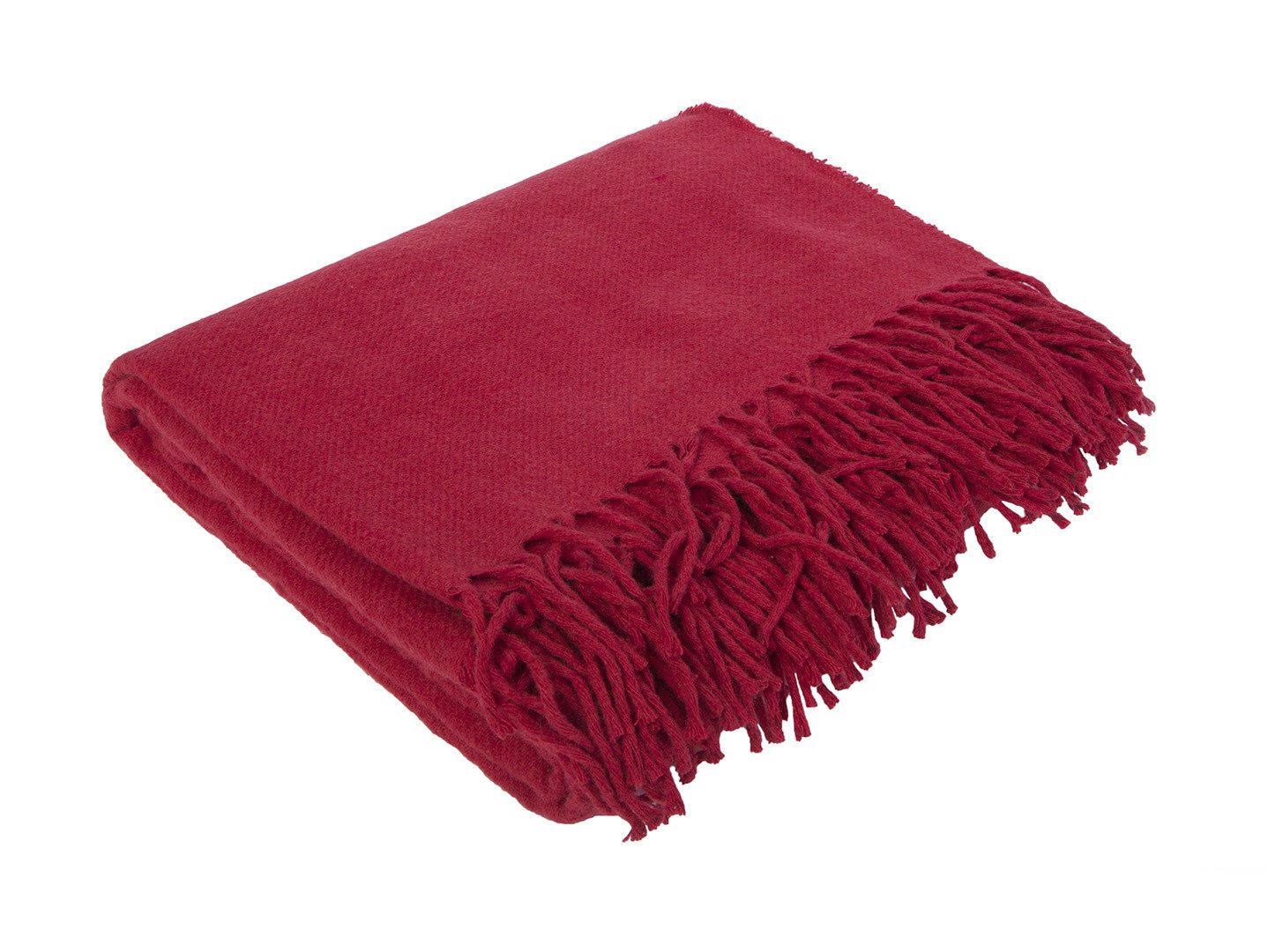 Koc z modnymi frędzlami