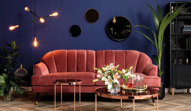 Modny salon: postaw na velvet