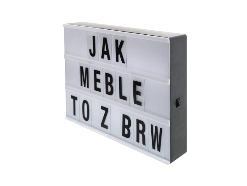 Tablica podświetlana