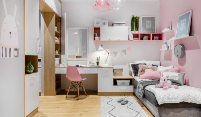 All in pink! Urządzamy różowy pokój dla dziewczynki