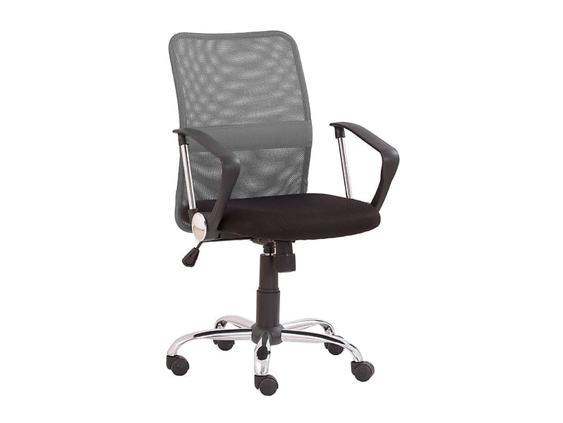 Fotel gabinetowy Tony szary