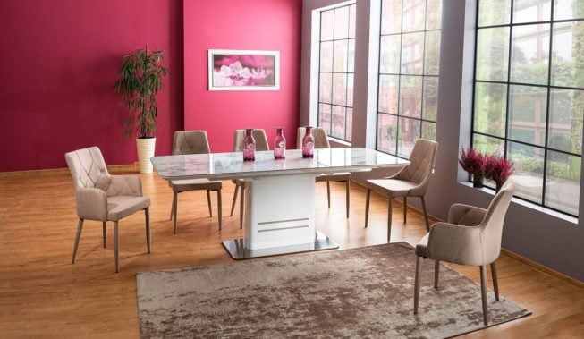 Prawie jak marmurowe: dodatki do domu imitujące kamień