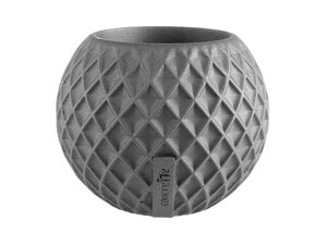 Okrągła doniczka z betonu
