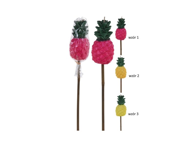 Świeca ogrodowa ananas