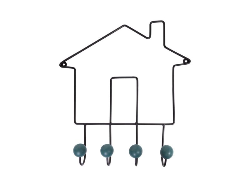 Wieszak ścienny dom