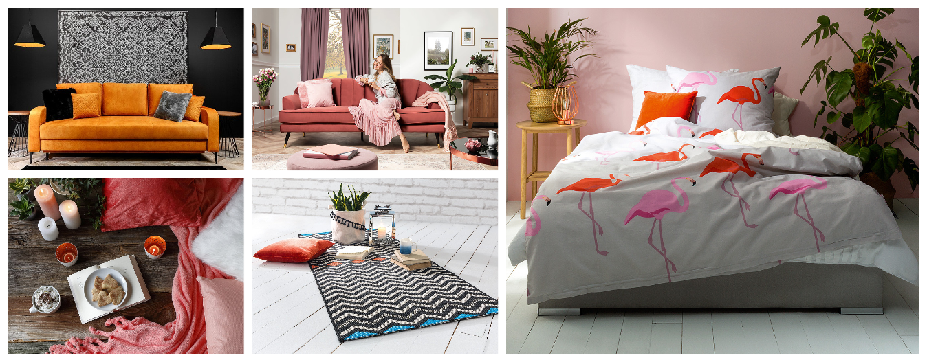 Beauty colors: pomarańczowy z różowym