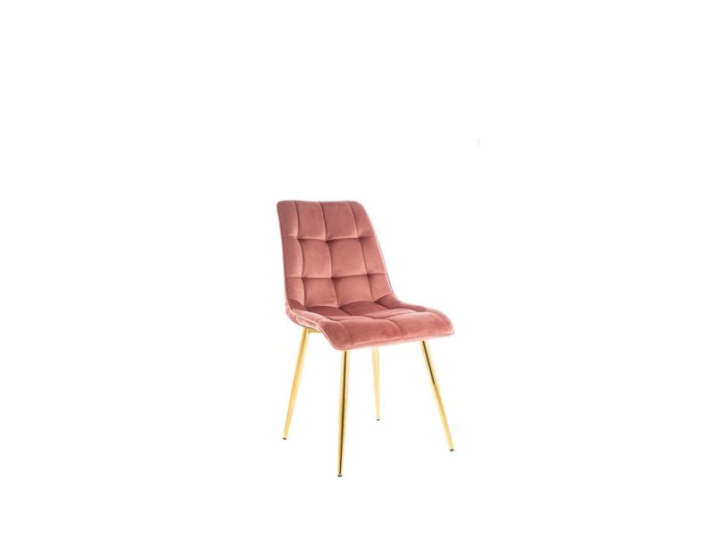 Krzesło róż Chic Velvet