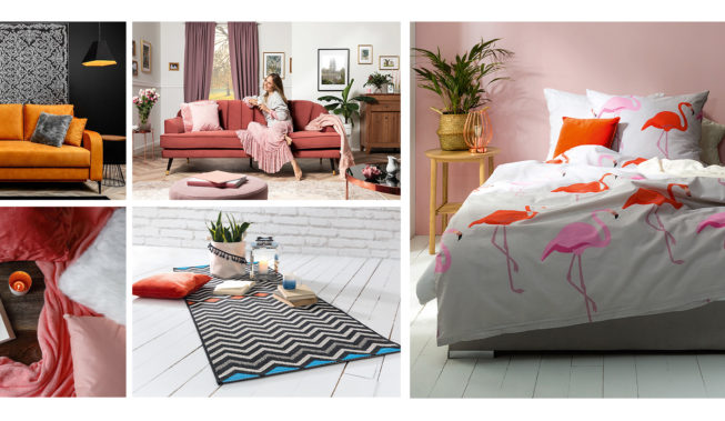 Beauty colors: pomarańczowy z różowym