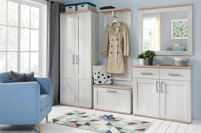 przedpokój w stylu skandynawskim