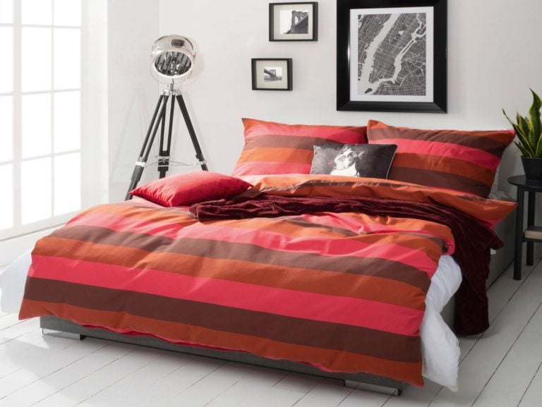 pościel czerwona