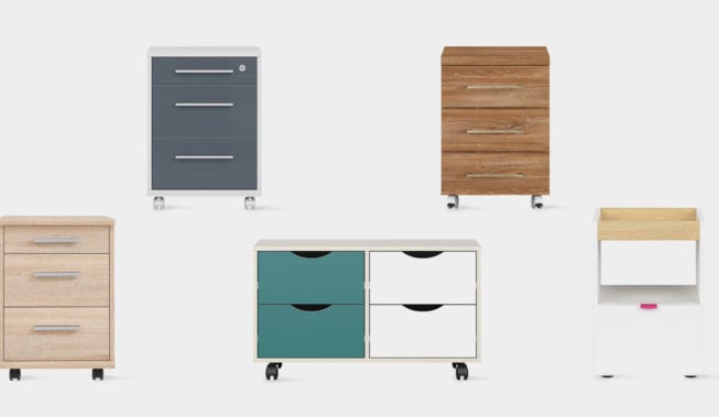 Kontenerki pod biurko: jak je wybrać?