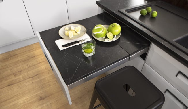 Modny i tani blat kuchenny: imitacja marmuru