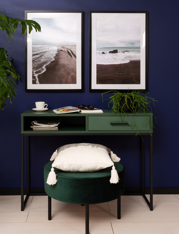 Plakat plaża urozmaici spokojne aranżacje wnętrz