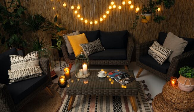 Ogród i balkon pełne blasku – wybieramy oświetlenie zewnętrzne