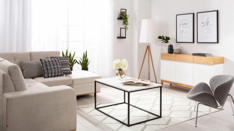 Ława Aroz w aranżacji salonu