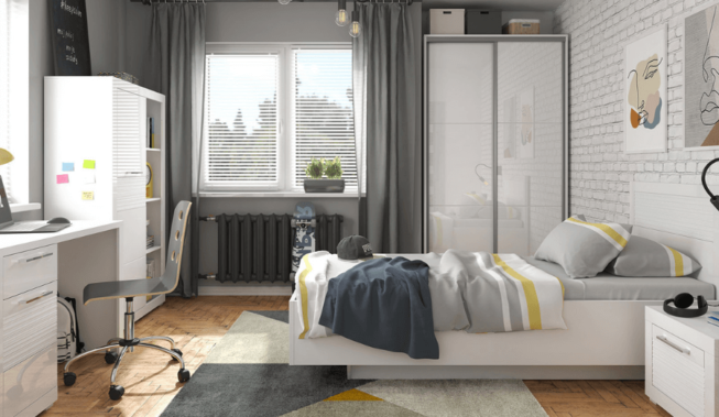 Biurka dla nastolatek w skandynawskim stylu – zainspiruj się!