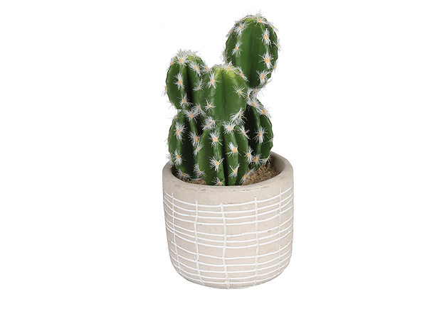 Kaktus w doniczce sztuczny