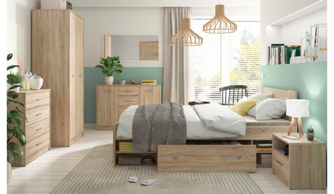 Jak zagospodarować ścianę za łóżkiem w sypialni?