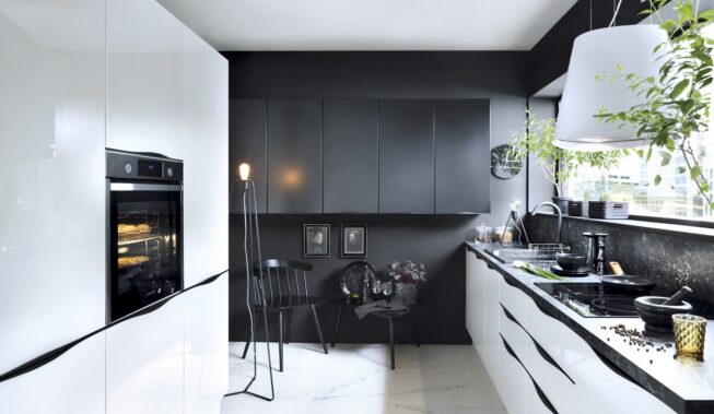 Kuchnia w stylu glamour – przepis na eleganckie wnętrze