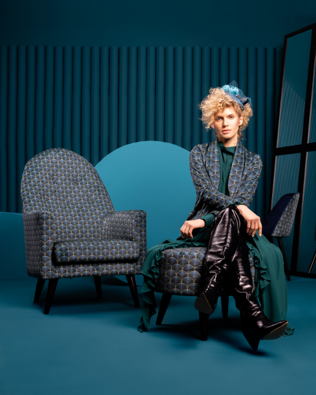 Fashion Trends Art Deco puf i fotel Emilly