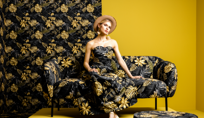 Wnętrza jak z hollywoodzkiego snu, czyli styl glamour w nowej kolekcji Black Red White