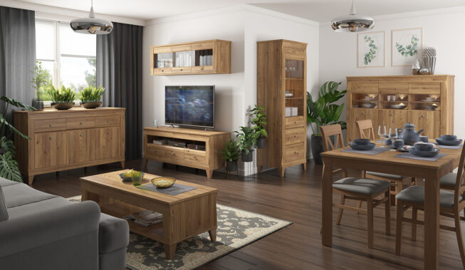 Jakie meble pasują do ciemnej podłogi? 5 pomysłów na aranżację mieszkania