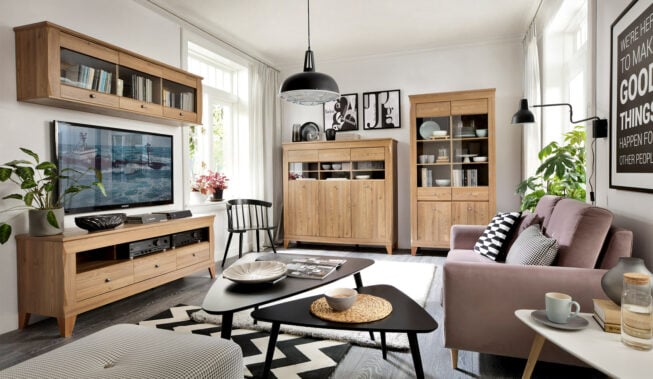 Meble pod telewizor do salonu. Jakie wybrać?