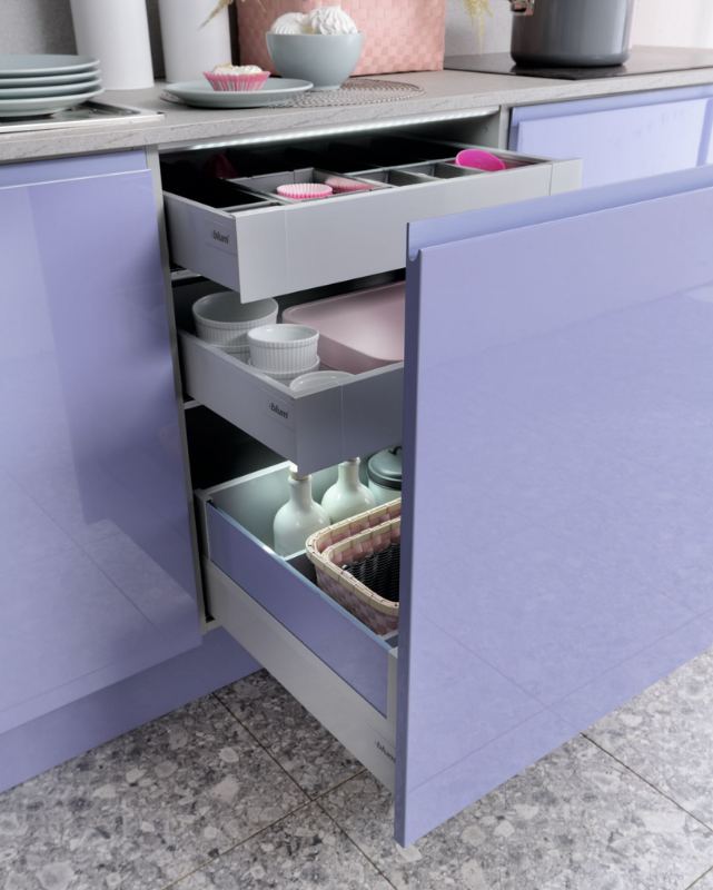 Fronty kuchenne z połyskiem