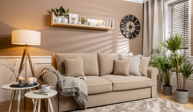 Trend alert: wnętrza w kolorze nude