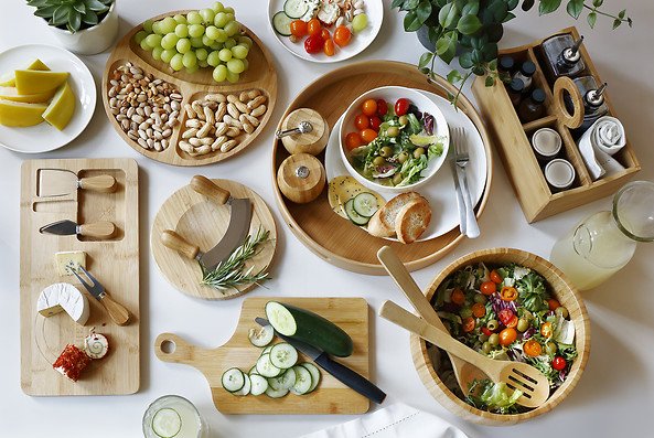 Komplet przyborów kuchennych Tao Bambus