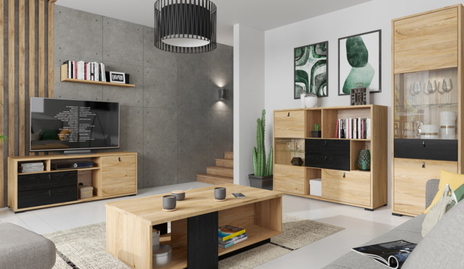 Beton na ścianie, czyli jakie meble dobrać do surowego charakteru wnętrza?