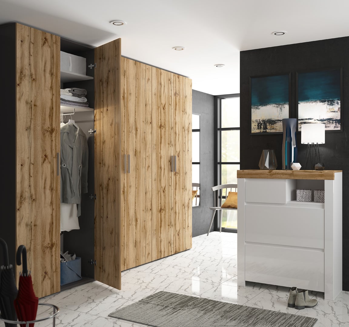  Przedpokój z szafą Flex