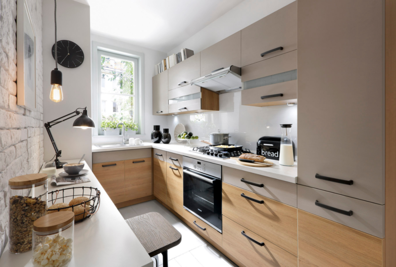 aranżacja małej kuchni