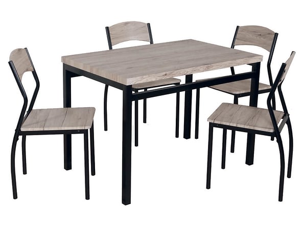 Stół z krzesłami Astro