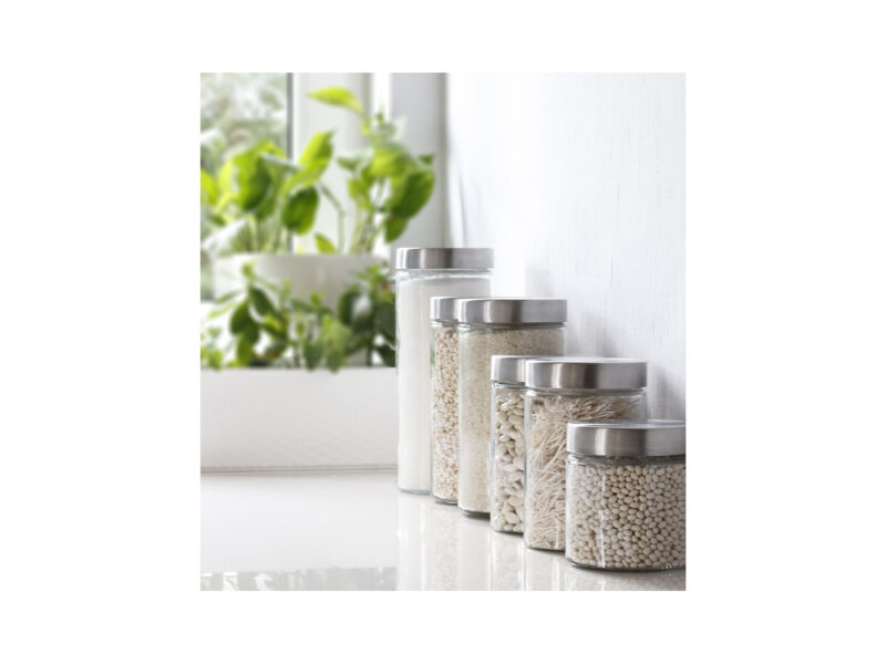 Przechowywanie w kuchni - pojemniki szklane