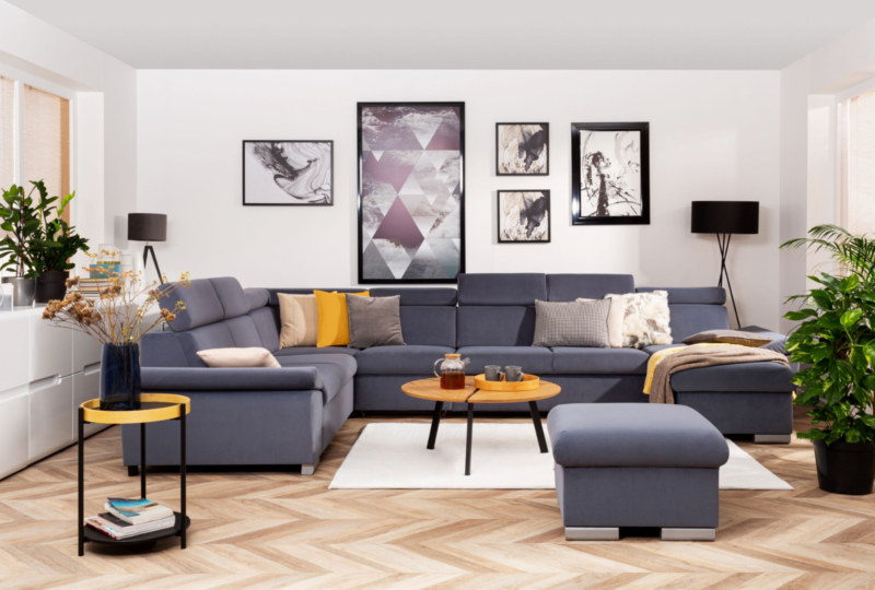 Narożnik modułowy - nowoczesny mebel do Twojego salonu