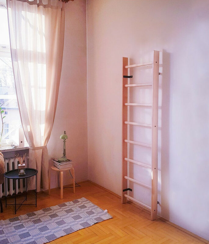 Drabinka gimnastyczna BenchK - aranżacja