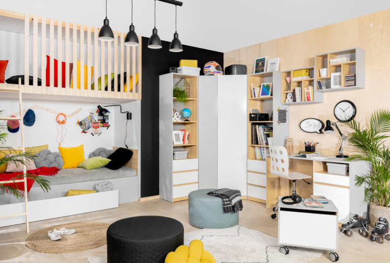 Antresola w pokoju dziecka - kolekcja Nandu